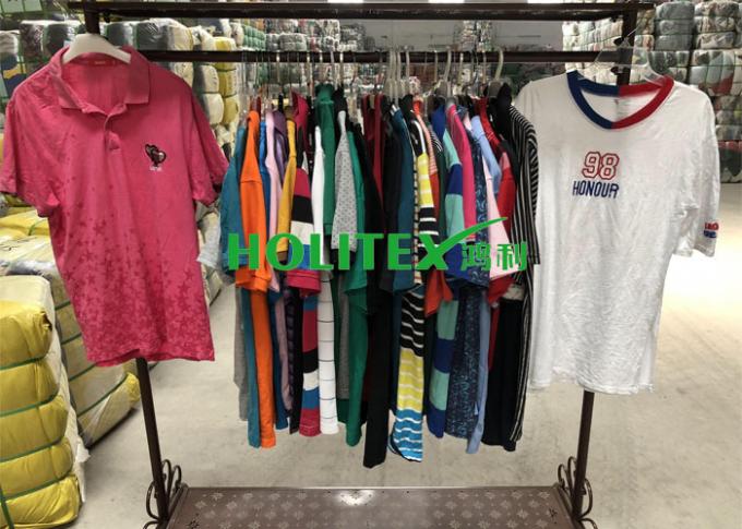 Koreanische Art benutzte Baumwolle kurzer Ärmel die T-Shirts der Männer/Polyester-Material für Sommer